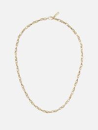 Twisted Oval Chain,THREE STORIES JEWELRY,YELLOW GOLD,Image 1