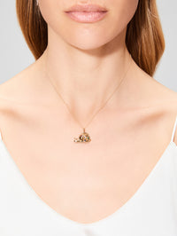 Small Gold Snail Pendant,BRENT NEALE,YELLOW GOLD,Image 2