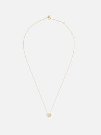 Small Love Explosion Heart Necklace,THREE STORIES JEWELRY,YELLOW GOLD,Image 3