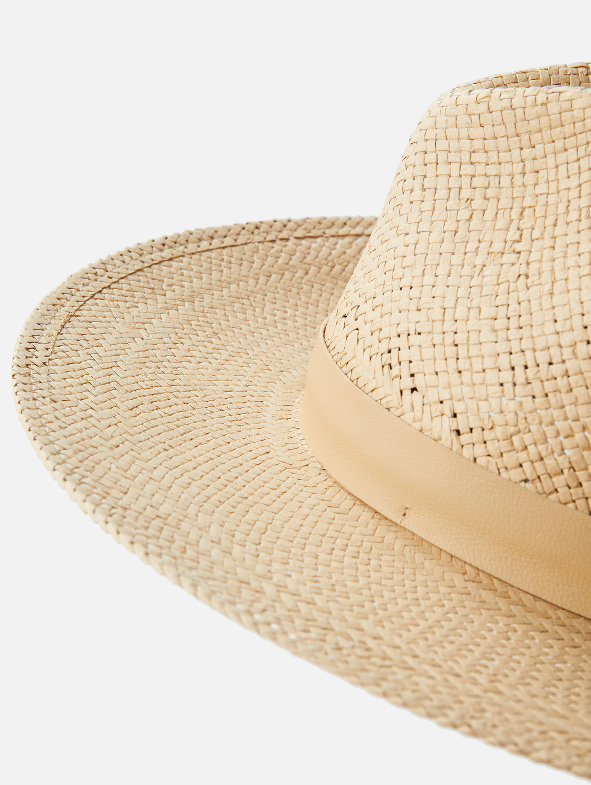 Simone Hat,JANESSA LEONE,SAND,Image 3