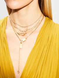 Small Envoy Riviera,JADE TRAU,YELLOW GOLD,Image 2