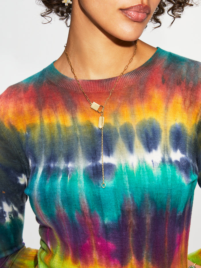 Betty Necklace No. 2,JADE TRAU,YELLOW GOLD,Image 1
