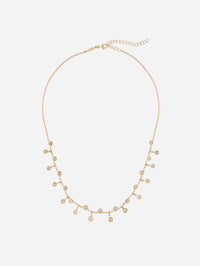Diamond Shaker Necklace,JACQUIE AICHE,YELLOW GOLD,Image 1