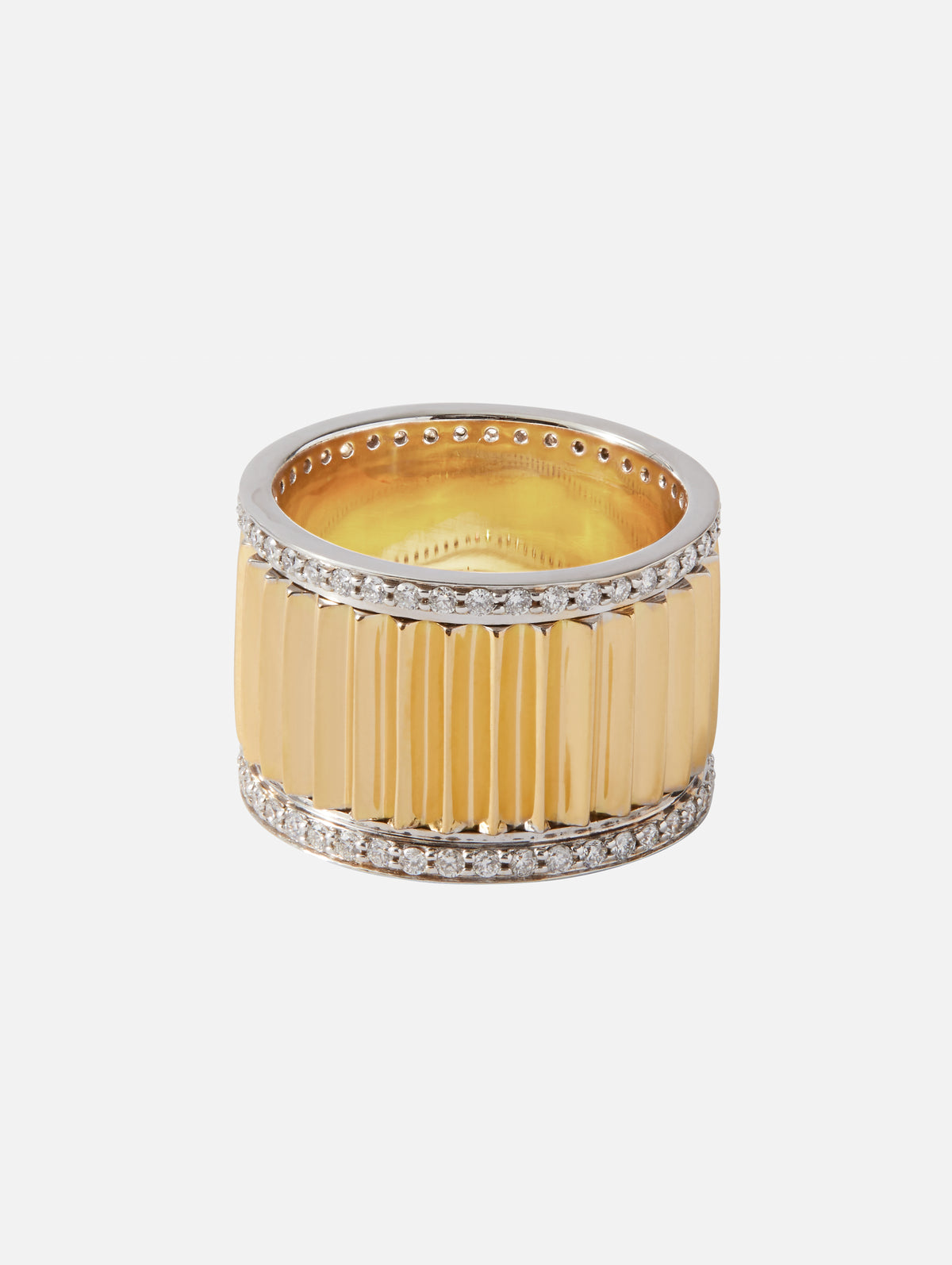 Clive Fluted Band Ring,WALTERS FAITH,MULTI,Image 1
