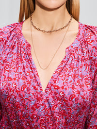 Chain Necklace,WALTERS FAITH,ROSE GOLD,Image 2