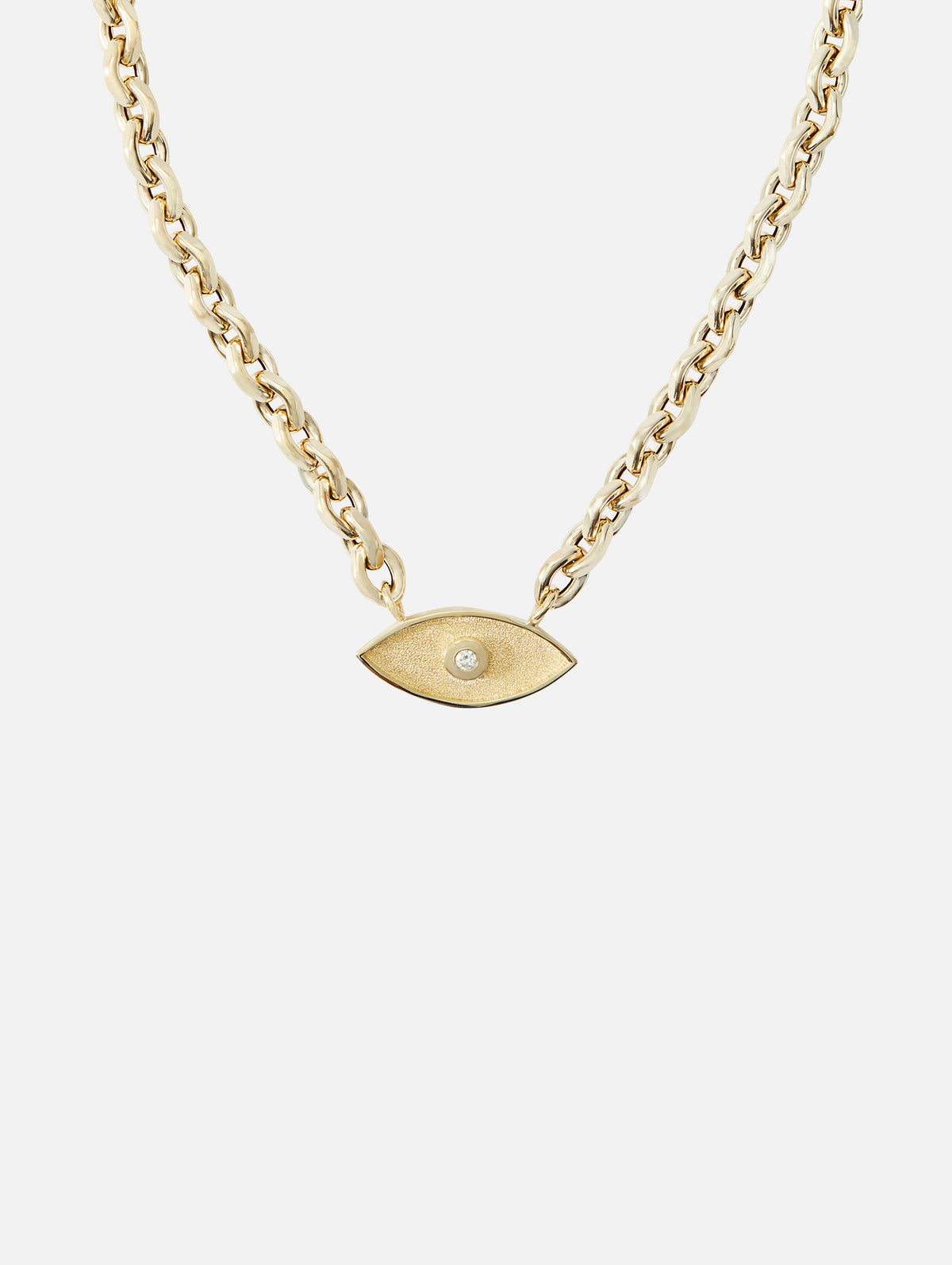 Diamond Double Protection Necklace,SHYLEE ROSE,YELLOW GOLD,Image 3