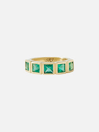Colombian Emerald Ring,SHYLEE ROSE,YELLOW GOLD,Image 1