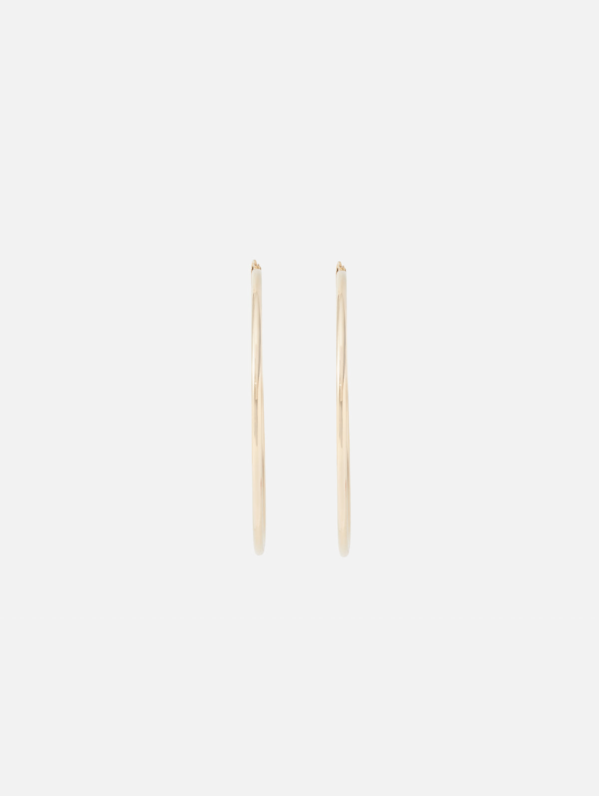 2" Skinny Hoops,SHYLEE ROSE,WHITE GOLD,Image 8
