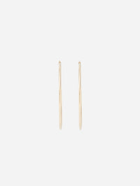 2" Skinny Hoops,SHYLEE ROSE,WHITE GOLD,Image 8