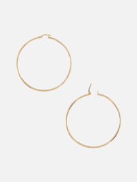 2" Skinny Hoops,SHYLEE ROSE,WHITE GOLD,Image 9