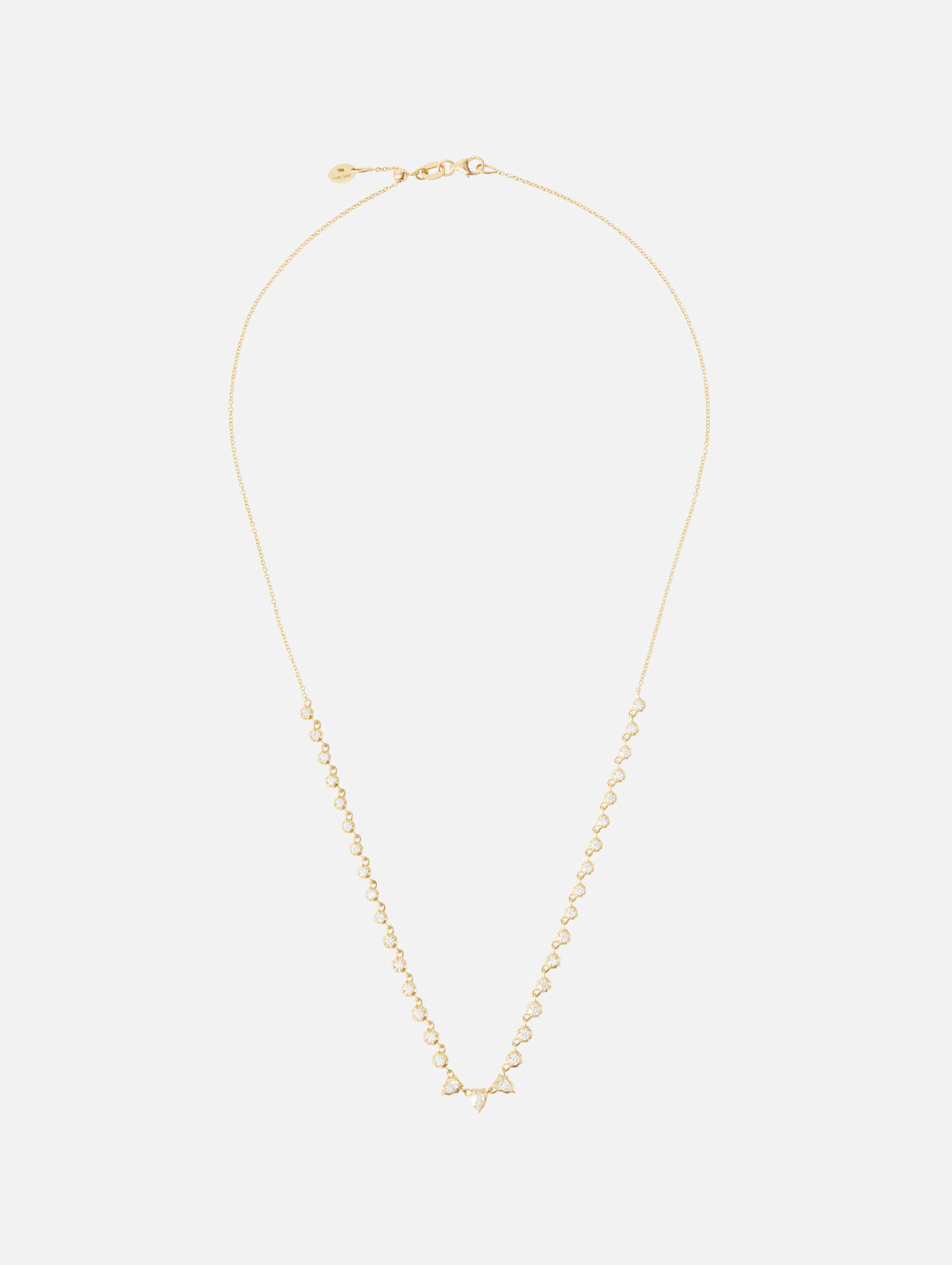 Small Envoy Riviera,JADE TRAU,YELLOW GOLD,Image 1