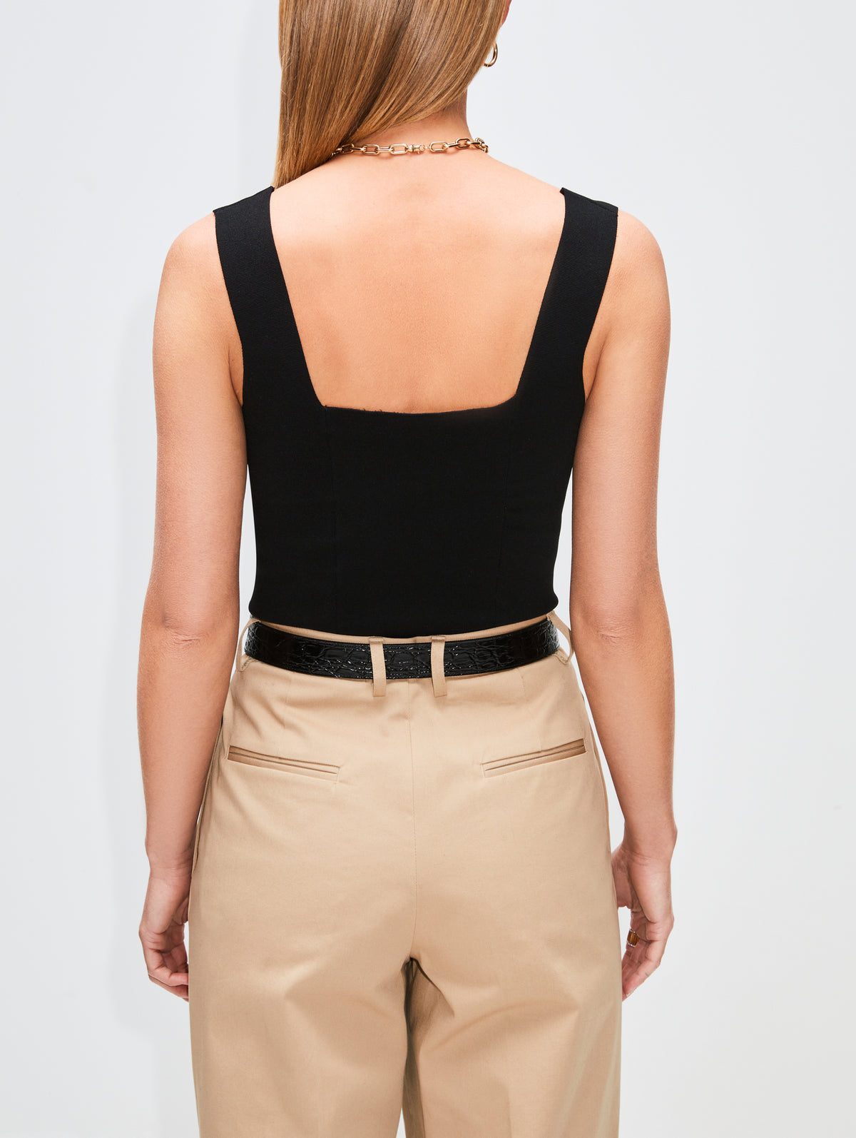 Jordana Top,A.L.C.,BLACK,Image 4