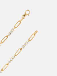 Pia Chain Bracelet,JADE TRAU,YELLOW GOLD,Image 4