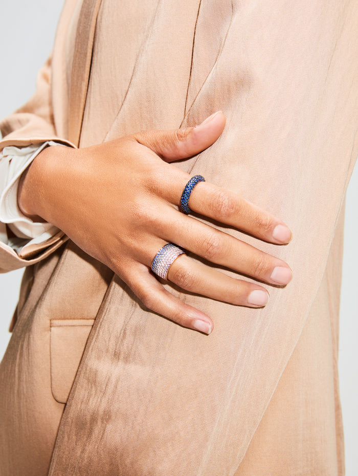 Coastline Ombre Ring,EMILY P WHEELER,ROSE GOLD,Image 1