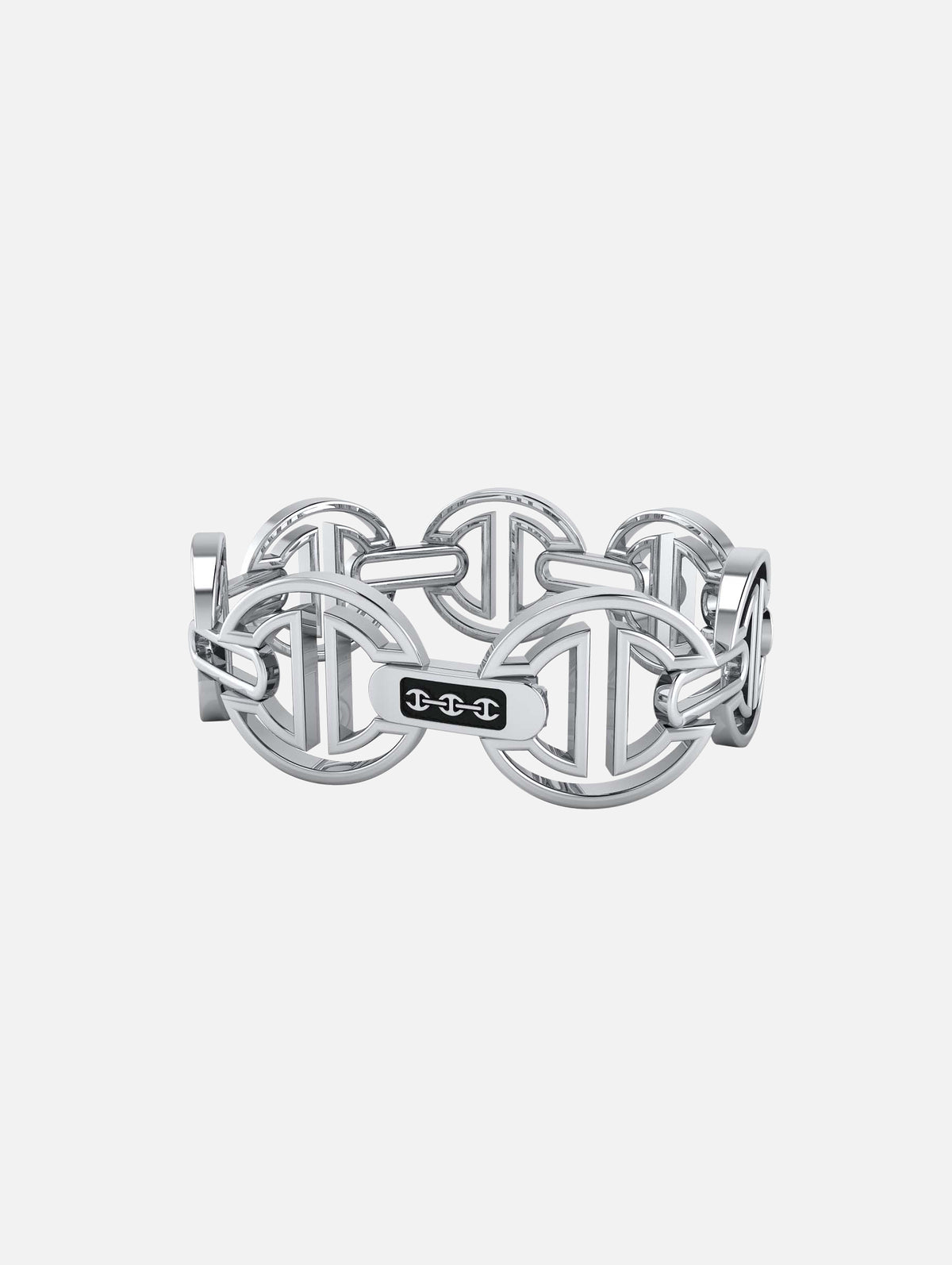 Large Link MMV Bracelet,HOORSENBUHS,SS,Image 1