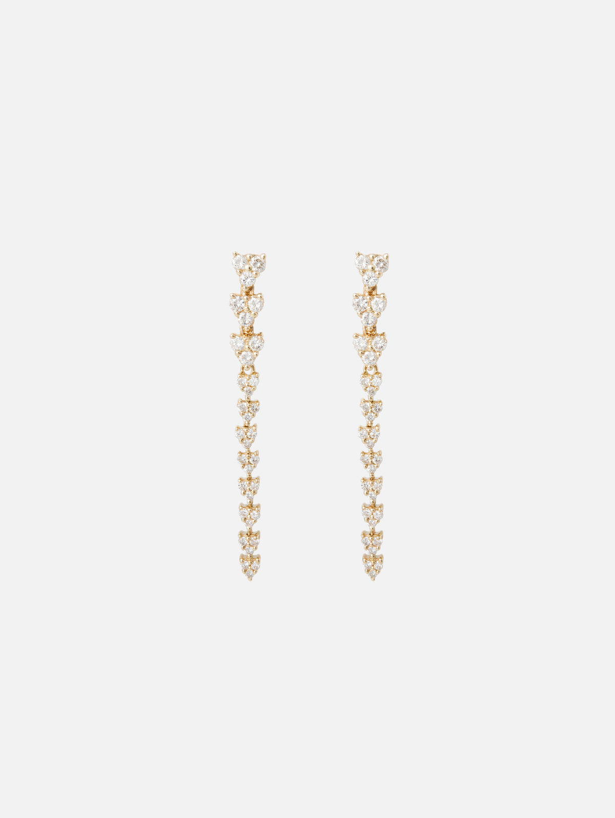 Liz Drop Earrings,JACQUIE AICHE,YELLOW GOLD,Image 1