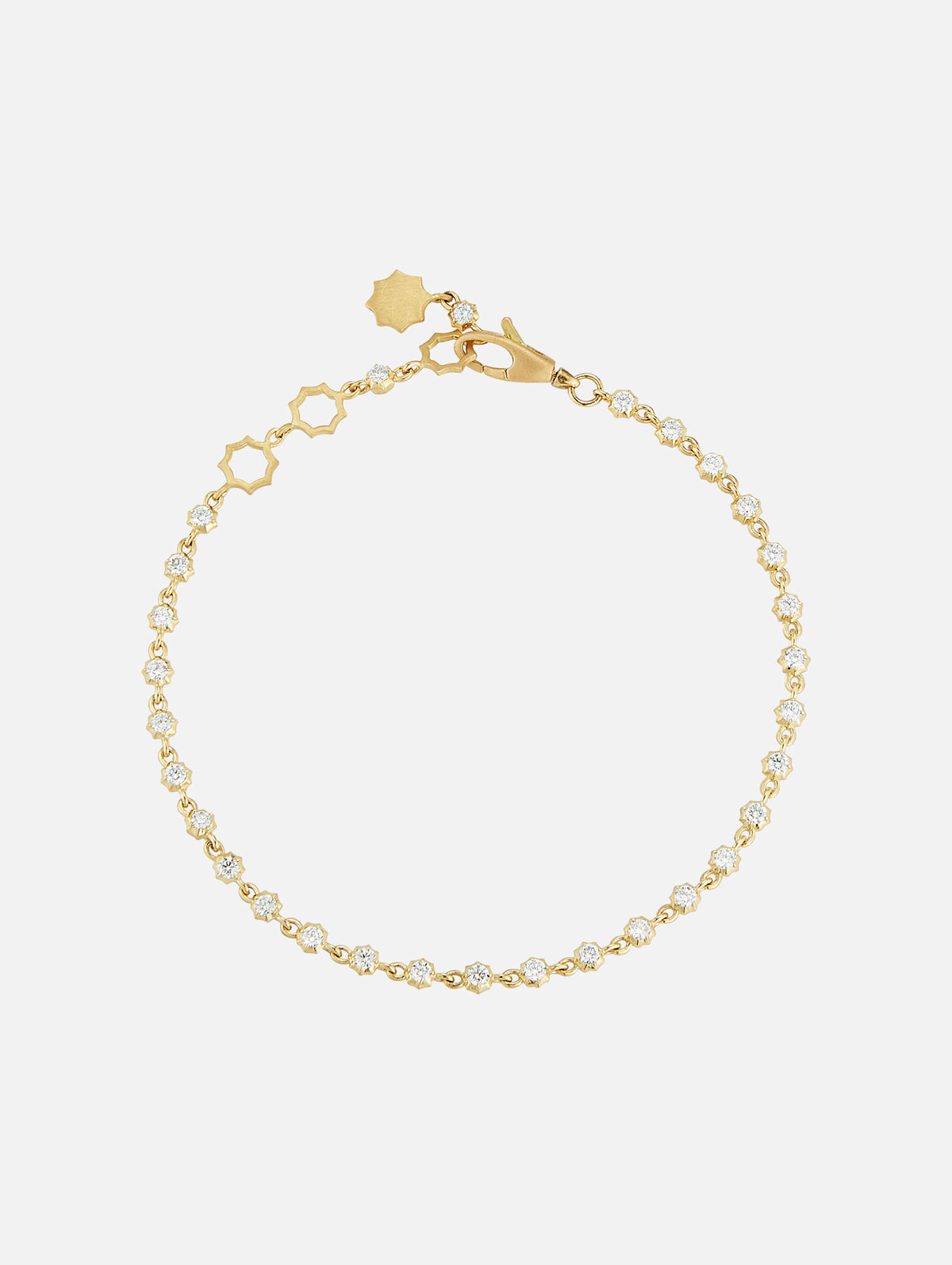 Small Sophisticate Line Bracelet,JADE TRAU,YELLOW GOLD,Image 3