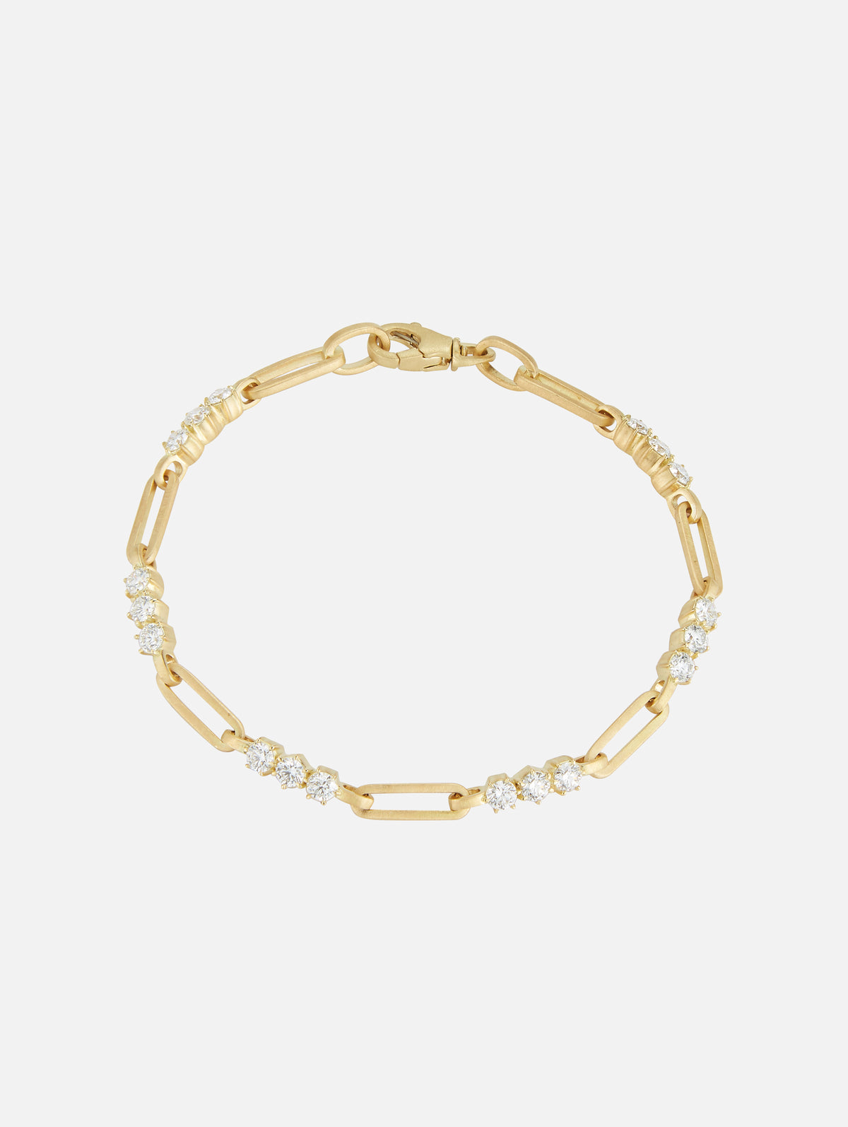 Pia Chain Bracelet,JADE TRAU,YELLOW GOLD,Image 3