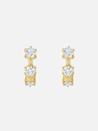 Kismet Mini Huggies,JADE TRAU,YELLOW GOLD,Image 3