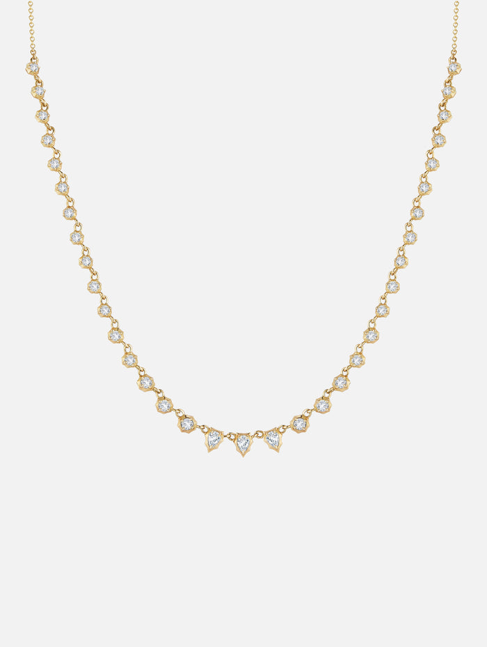 Small Envoy Riviera,JADE TRAU,YELLOW GOLD,Image 1