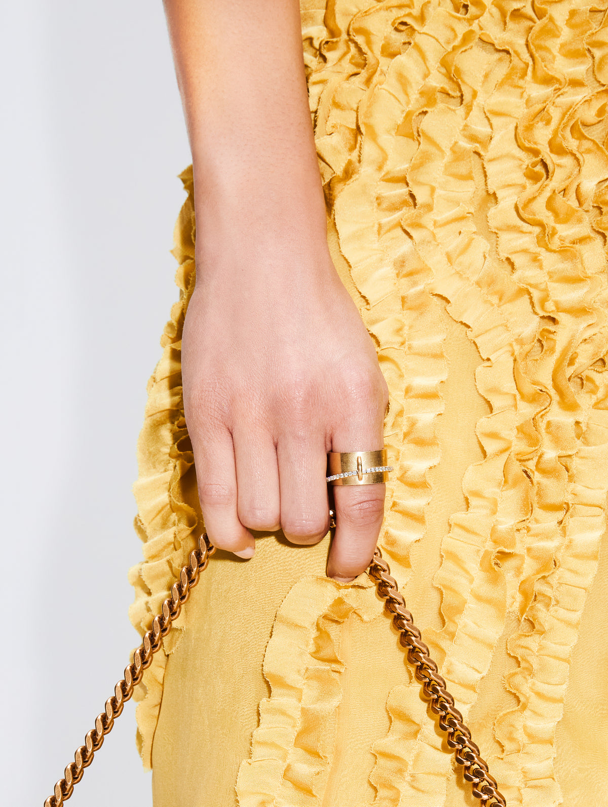 Satellite Ring,SYLVA & CIE,YELLOW GOLD,Image 2