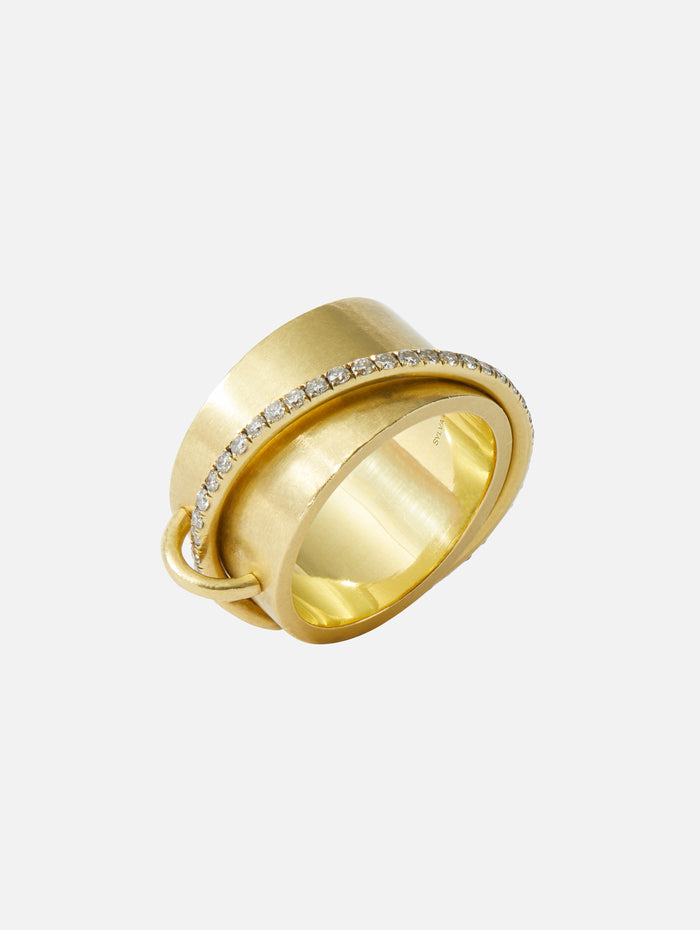 Satellite Ring,SYLVA & CIE,YELLOW GOLD,Image 1