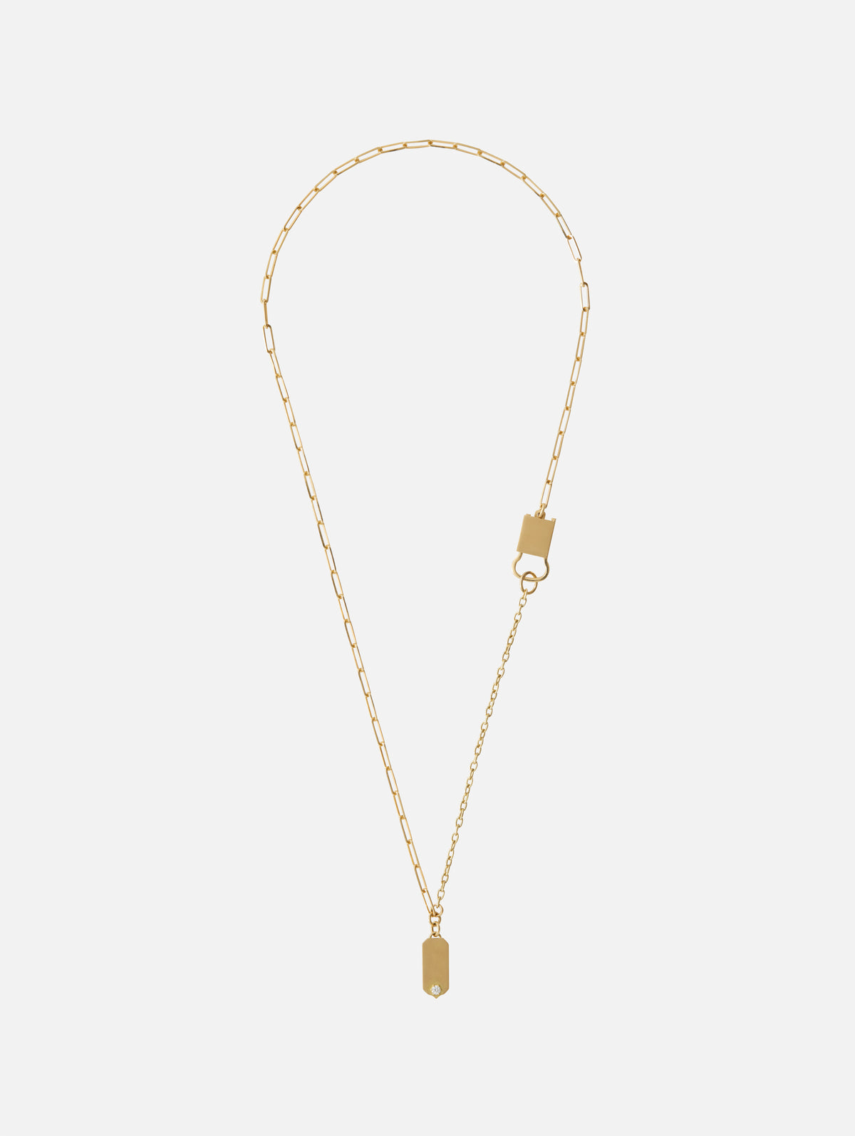 Betty Necklace No. 2,JADE TRAU,YELLOW GOLD,Image 3