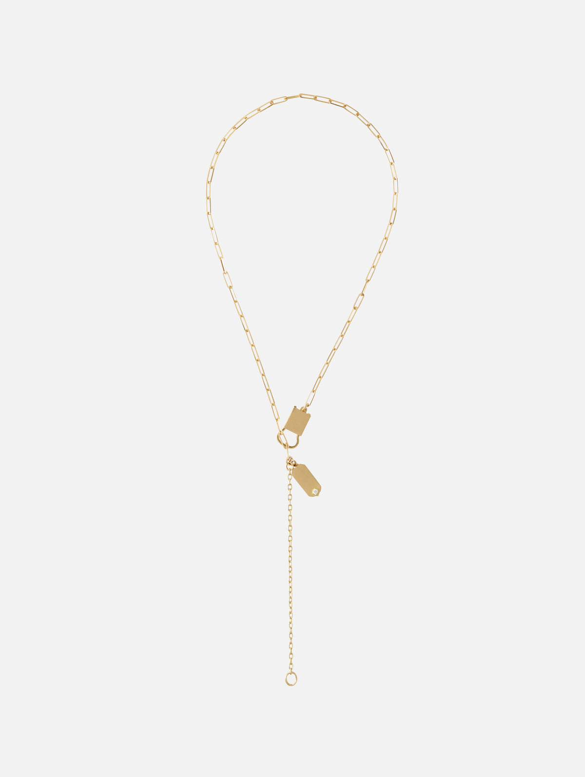 Betty Necklace No. 2,JADE TRAU,YELLOW GOLD,Image 1
