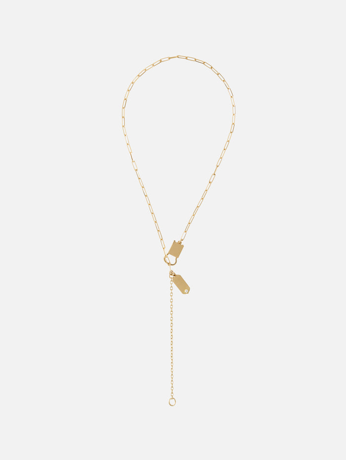 Betty Necklace No. 2,JADE TRAU,YELLOW GOLD,Image 1