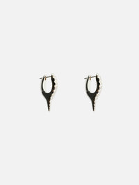 Mini Lola Needle Earrings,MELISSA KAYE,WHITE GOLD,Image 1