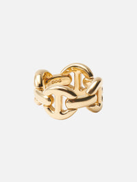 Quad Link Ring,HOORSENBUHS,YELLOW GOLD,Image 3