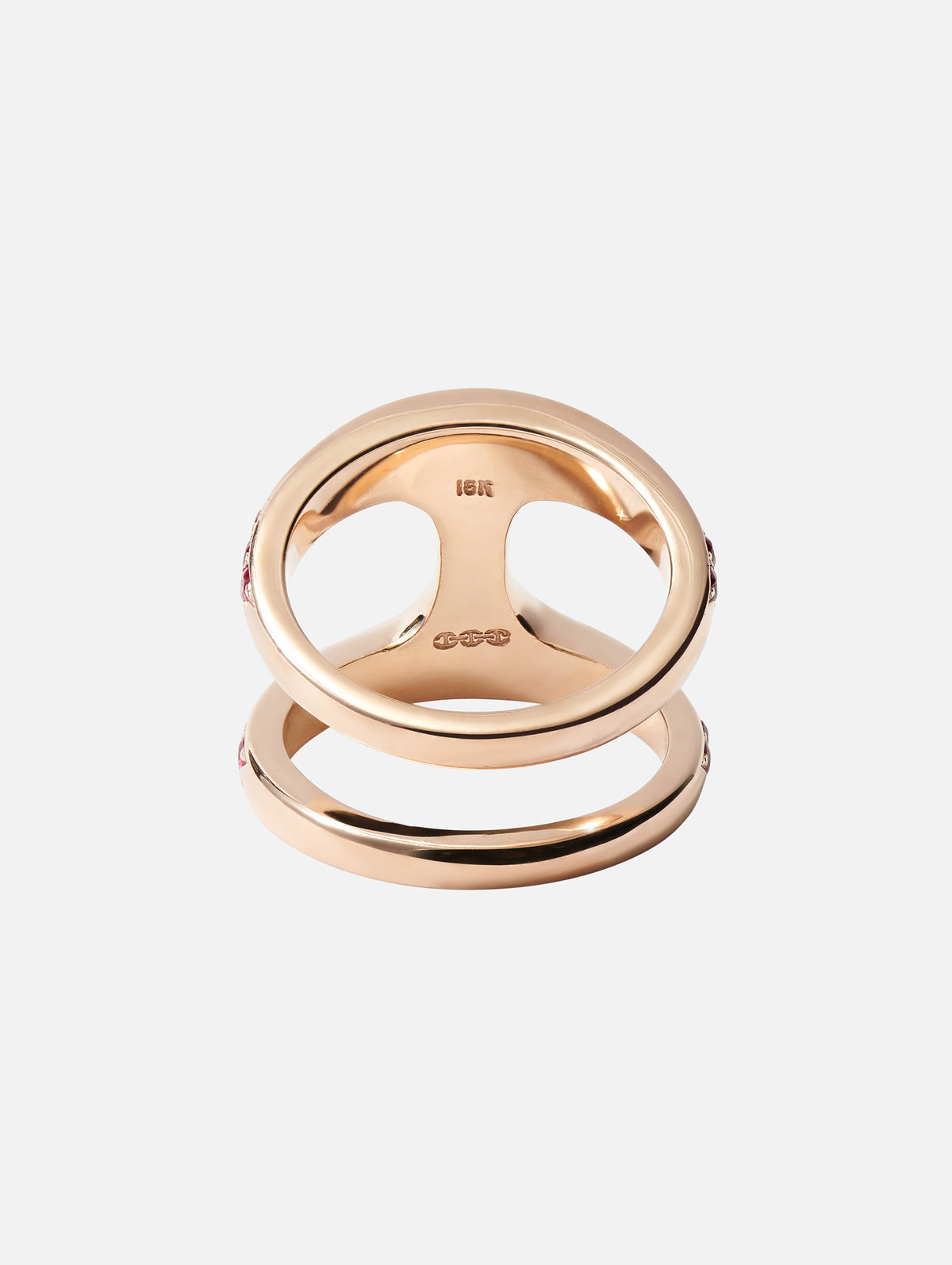 Phantom Ring With Rubies,HOORSENBUHS,ROSE GOLD,Image 4