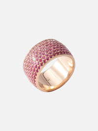 Flamingo Ombre Cigar Ring,EMILY P WHEELER,ROSE GOLD,Image 3