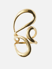 Large Aria Jane Ring,MELISSA KAYE,YELLOW GOLD,Image 1