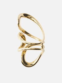 Large Aria Jane Ring,MELISSA KAYE,YELLOW GOLD,Image 4