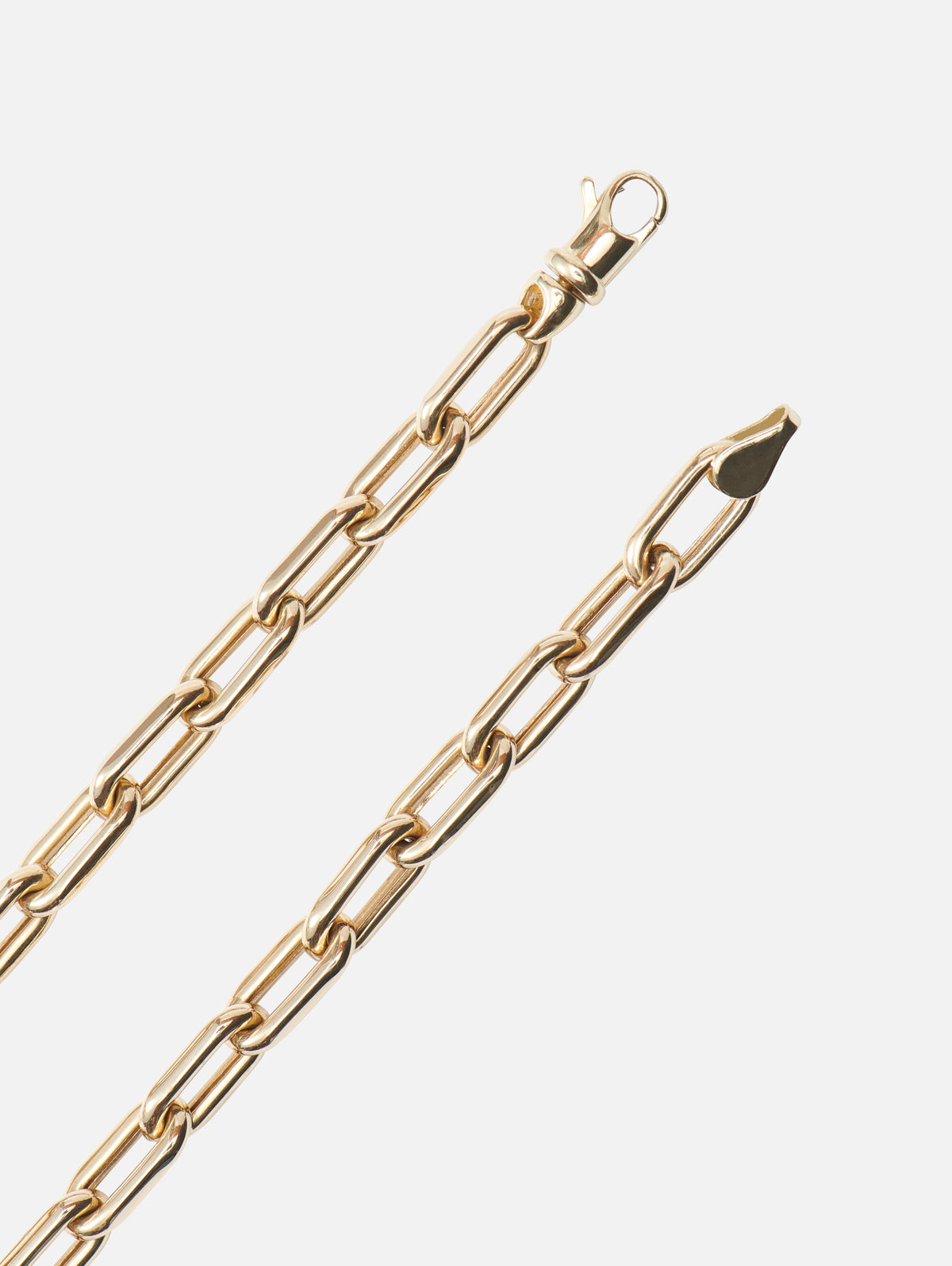 Open Link Necklace,SHYLEE ROSE,YELLOW GOLD,Image 4