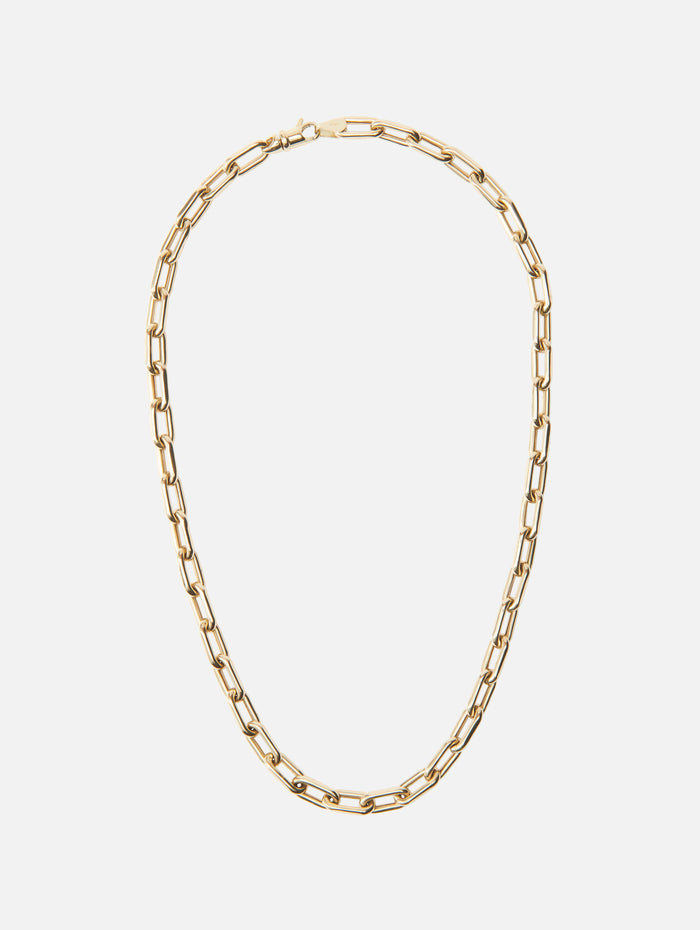 Open Link Necklace,SHYLEE ROSE,YELLOW GOLD,Image 1