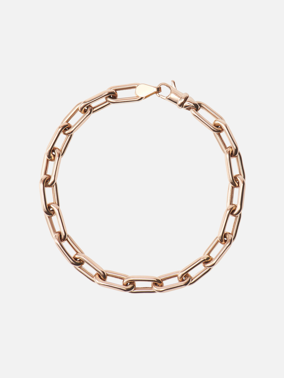 Open Link Bracelet,SHYLEE ROSE,ROSE GOLD,Image 3