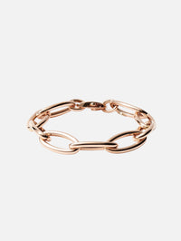 Jumbo Link Bracelet,SHYLEE ROSE,YELLOW GOLD,Image 4