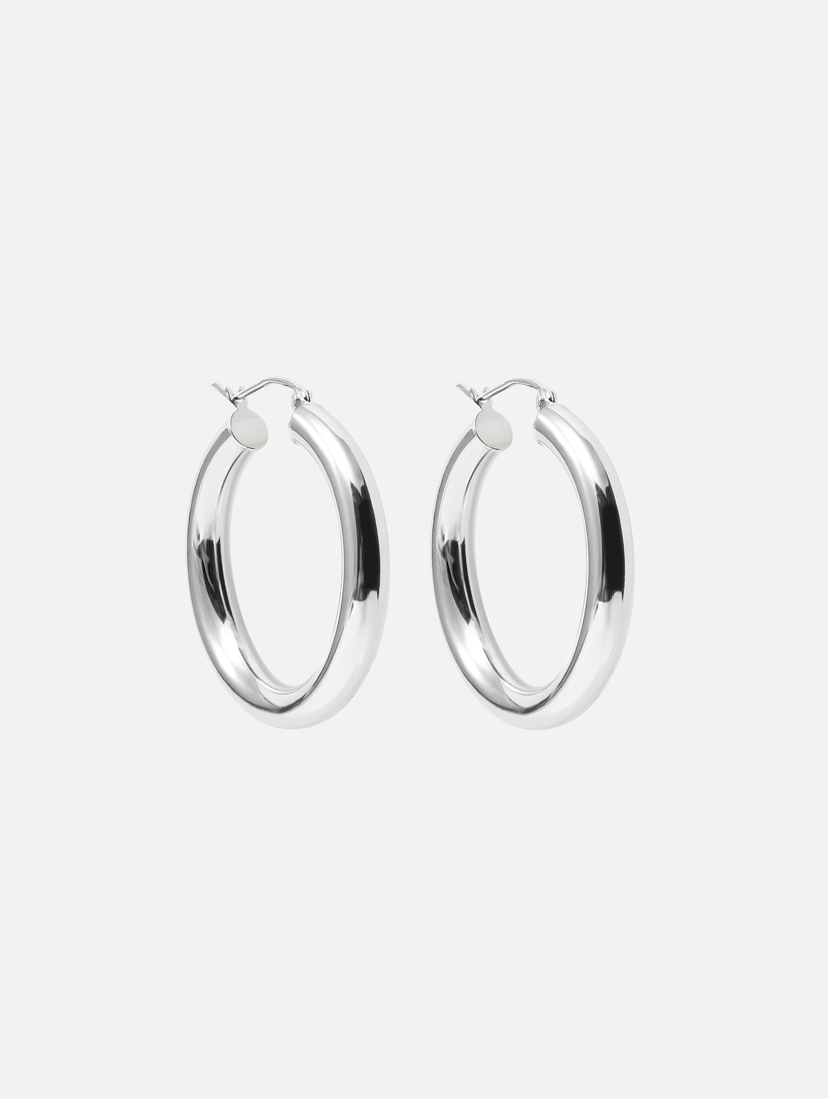 1" Wide Hoops,SHYLEE ROSE,YELLOW GOLD,Image 6