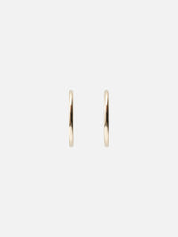 1" Skinny Hoops,SHYLEE ROSE,WHITE GOLD,Image 8