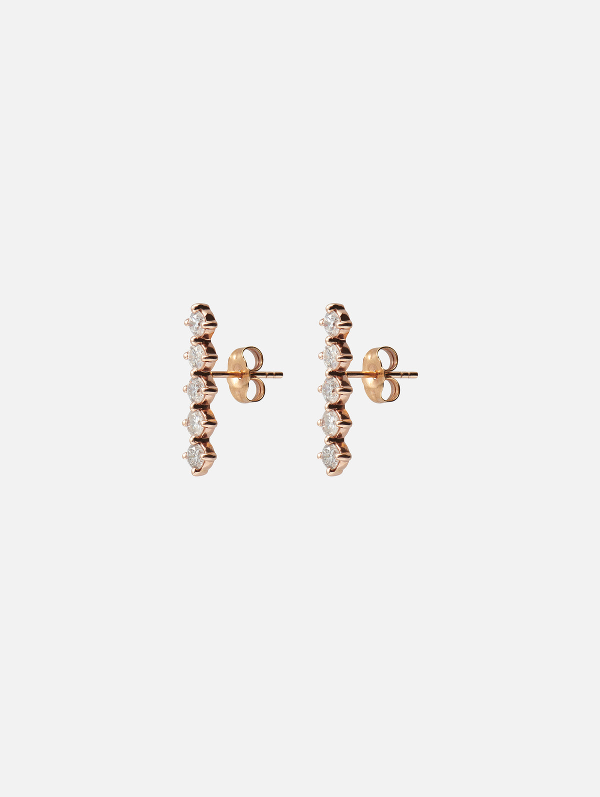 5 Diamond Studs,SHYLEE ROSE,YELLOW GOLD,Image 5