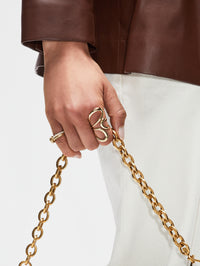 Large Aria Jane Ring,MELISSA KAYE,YELLOW GOLD,Image 2
